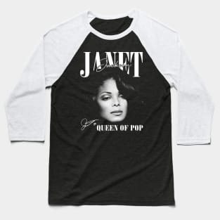 Janet Jackson Vintage Tour Concert Baseball T-Shirt